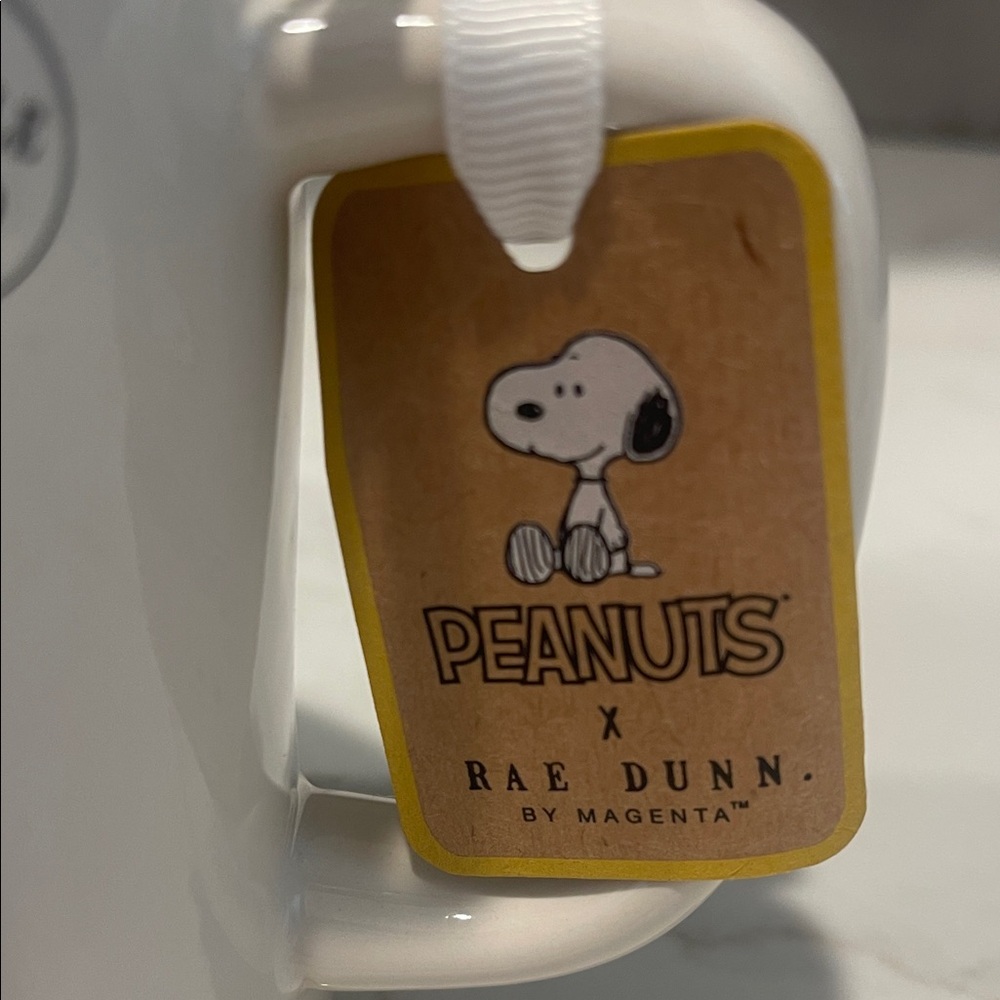 Rae Dunn Peanuts “Game Day” 🏈 Football ~ Super Bowl Mug. 🏈 - Picture 4 of 7